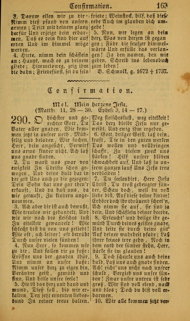 Deutsches Gesangbuch für die Evangelisch-Luterische Kirche in den Vereinigten Staaten: herausgegeben mit kirchlicher Genehmigung (22nd aufl.) page 165