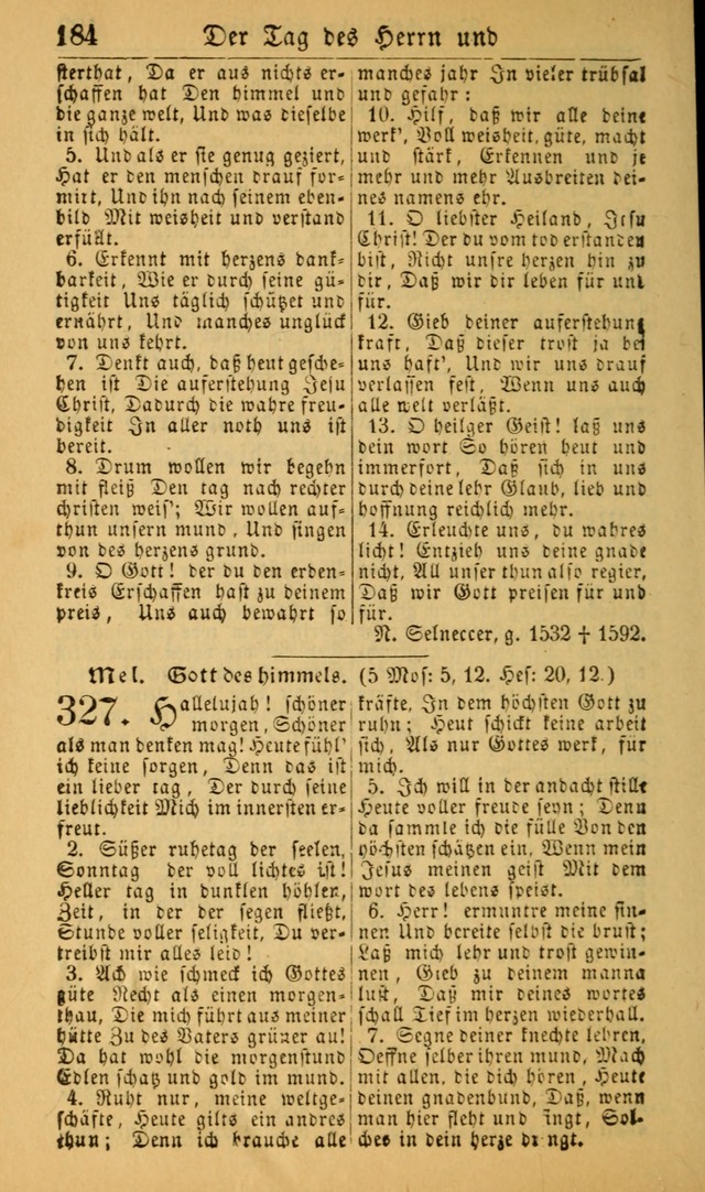 Deutsches Gesangbuch für die Evangelisch-Luterische Kirche in den Vereinigten Staaten: herausgegeben mit kirchlicher Genehmigung (22nd aufl.) page 186
