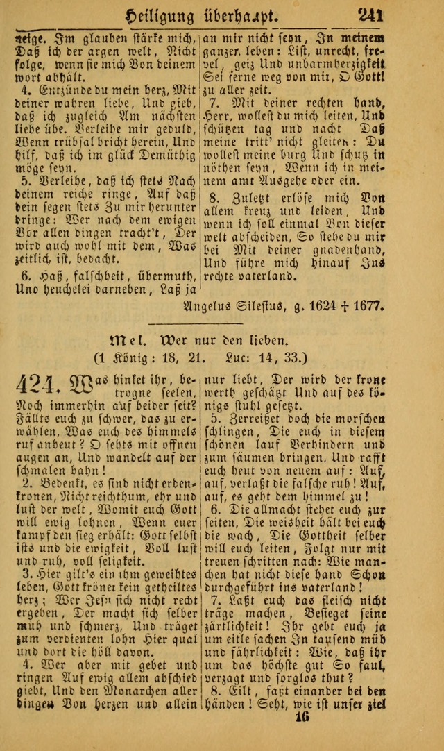 Deutsches Gesangbuch für die Evangelisch-Luterische Kirche in den Vereinigten Staaten: herausgegeben mit kirchlicher Genehmigung (22nd aufl.) page 243