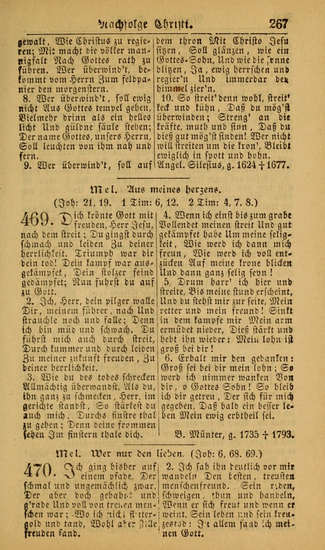 Deutsches Gesangbuch für die Evangelisch-Luterische Kirche in den Vereinigten Staaten: herausgegeben mit kirchlicher Genehmigung (22nd aufl.) page 269