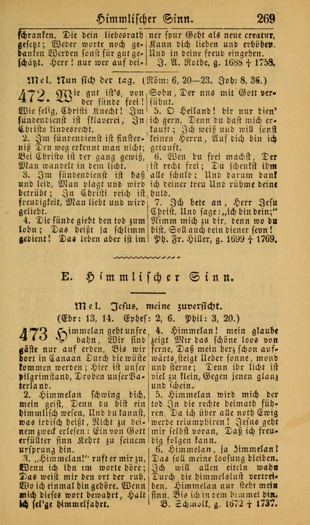 Deutsches Gesangbuch für die Evangelisch-Luterische Kirche in den Vereinigten Staaten: herausgegeben mit kirchlicher Genehmigung (22nd aufl.) page 271