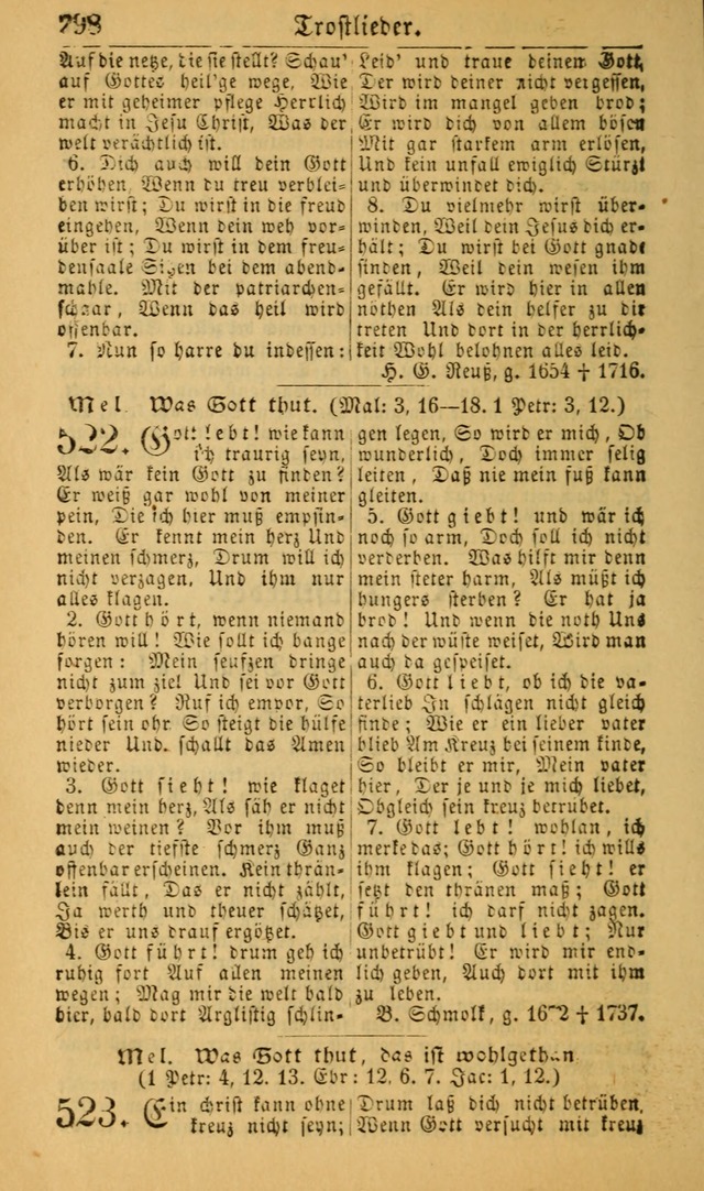Deutsches Gesangbuch für die Evangelisch-Luterische Kirche in den Vereinigten Staaten: herausgegeben mit kirchlicher Genehmigung (22nd aufl.) page 300