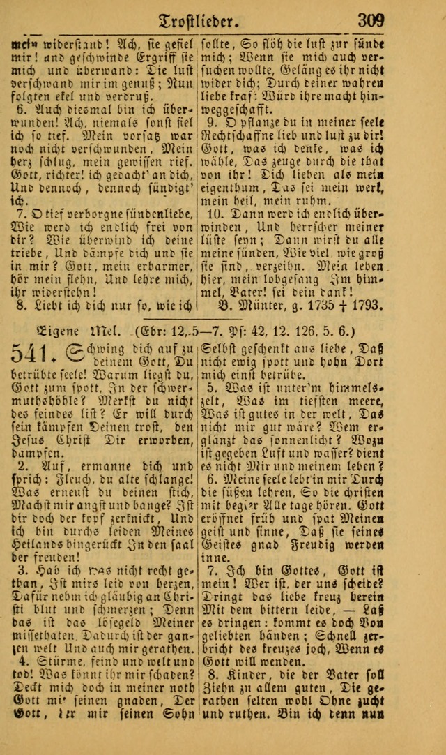 Deutsches Gesangbuch für die Evangelisch-Luterische Kirche in den Vereinigten Staaten: herausgegeben mit kirchlicher Genehmigung (22nd aufl.) page 311