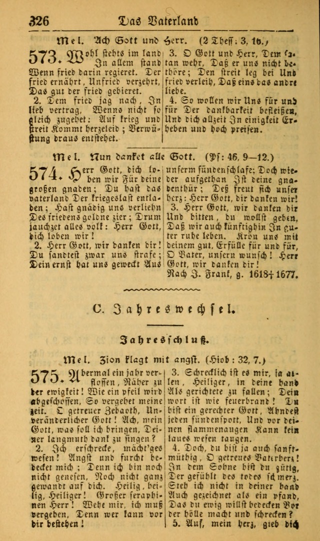 Deutsches Gesangbuch für die Evangelisch-Luterische Kirche in den Vereinigten Staaten: herausgegeben mit kirchlicher Genehmigung (22nd aufl.) page 328