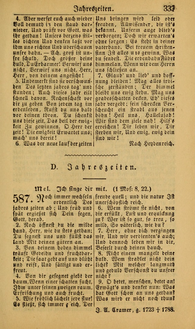 Deutsches Gesangbuch für die Evangelisch-Luterische Kirche in den Vereinigten Staaten: herausgegeben mit kirchlicher Genehmigung (22nd aufl.) page 335