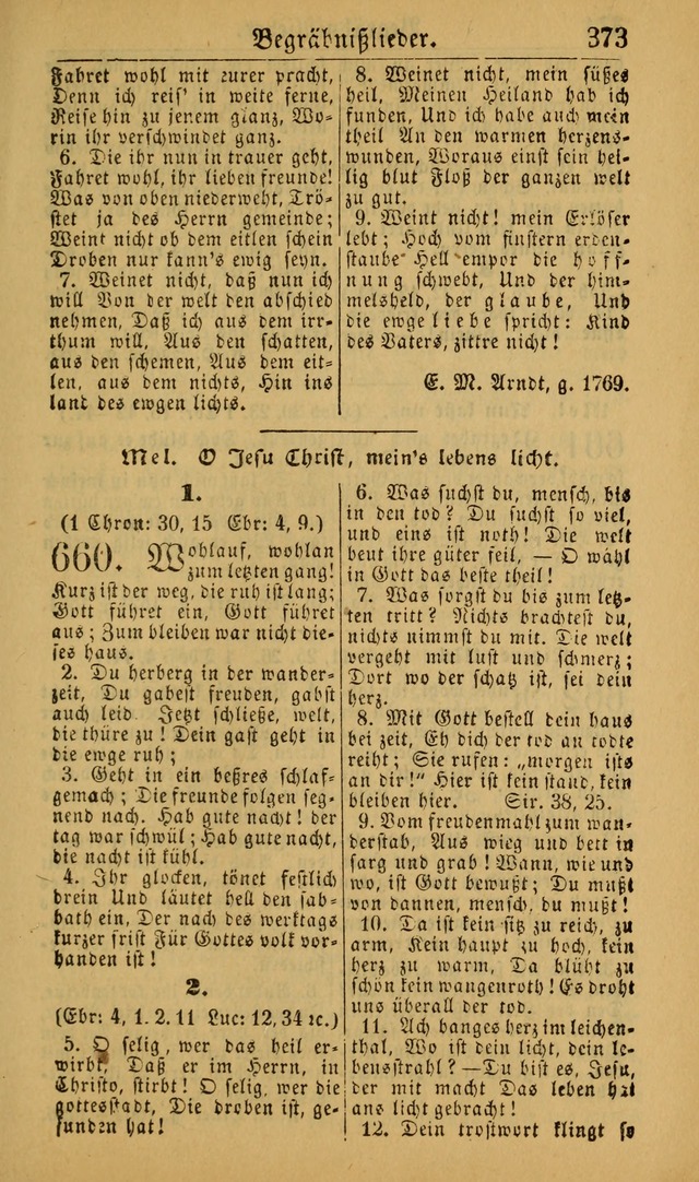 Deutsches Gesangbuch für die Evangelisch-Luterische Kirche in den Vereinigten Staaten: herausgegeben mit kirchlicher Genehmigung (22nd aufl.) page 375