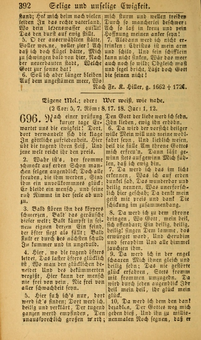 Deutsches Gesangbuch für die Evangelisch-Luterische Kirche in den Vereinigten Staaten: herausgegeben mit kirchlicher Genehmigung (22nd aufl.) page 394