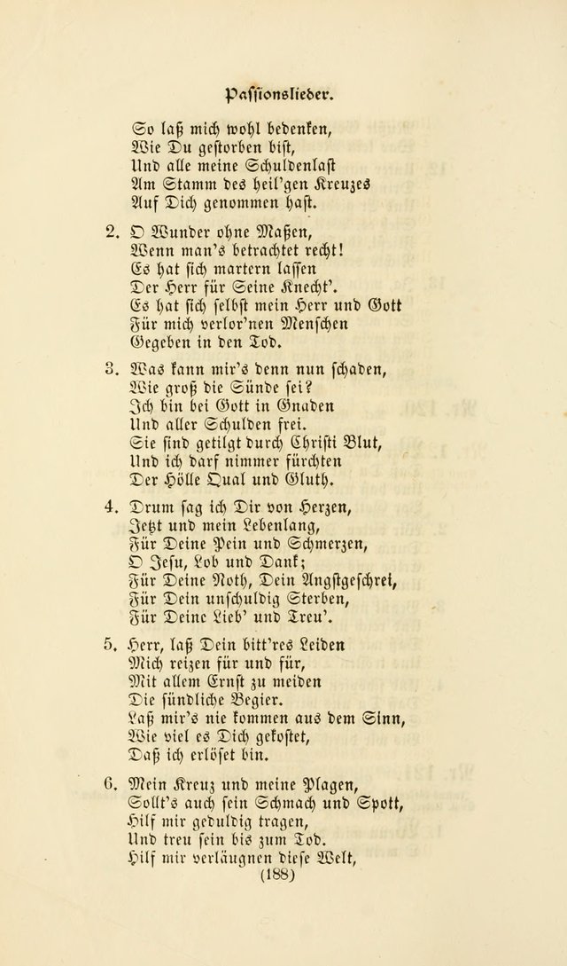 Deutsches Gesangbuch: eine auswahl geistlicher Lieder aus allen Zeiten der Christlichen Kirche page 185