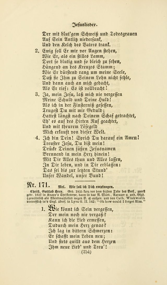 Deutsches Gesangbuch: eine auswahl geistlicher Lieder aus allen Zeiten der Christlichen Kirche page 251