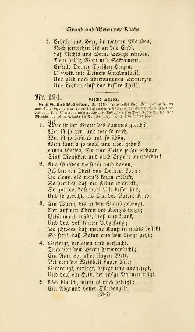 Deutsches Gesangbuch: eine auswahl geistlicher Lieder aus allen Zeiten der Christlichen Kirche page 283