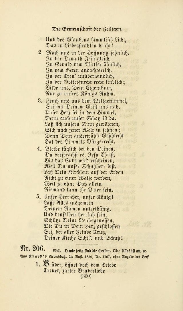 Deutsches Gesangbuch: eine auswahl geistlicher Lieder aus allen Zeiten der Christlichen Kirche page 297