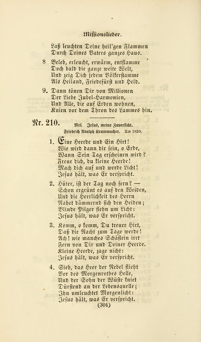 Deutsches Gesangbuch: eine auswahl geistlicher Lieder aus allen Zeiten der Christlichen Kirche page 301