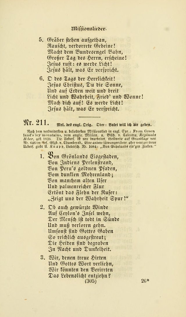 Deutsches Gesangbuch: eine auswahl geistlicher Lieder aus allen Zeiten der Christlichen Kirche page 302