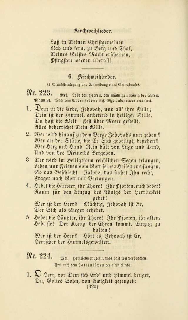 Deutsches Gesangbuch: eine auswahl geistlicher Lieder aus allen Zeiten der Christlichen Kirche page 317