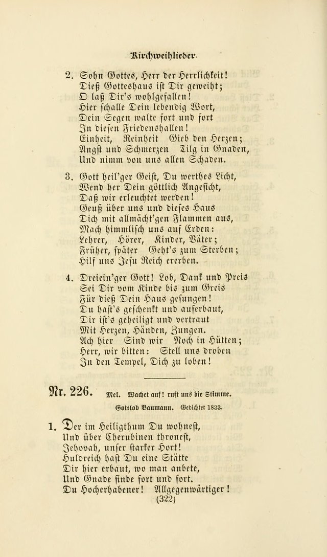 Deutsches Gesangbuch: eine auswahl geistlicher Lieder aus allen Zeiten der Christlichen Kirche page 319
