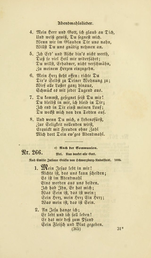 Deutsches Gesangbuch: eine auswahl geistlicher Lieder aus allen Zeiten der Christlichen Kirche page 362