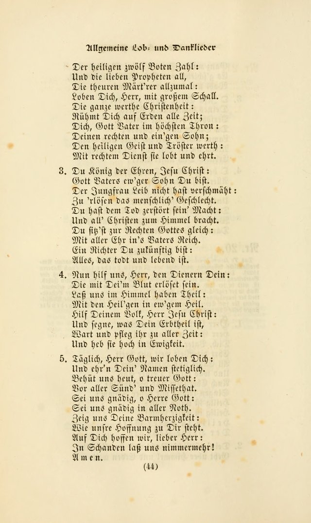 Deutsches Gesangbuch: eine auswahl geistlicher Lieder aus allen Zeiten der Christlichen Kirche page 41