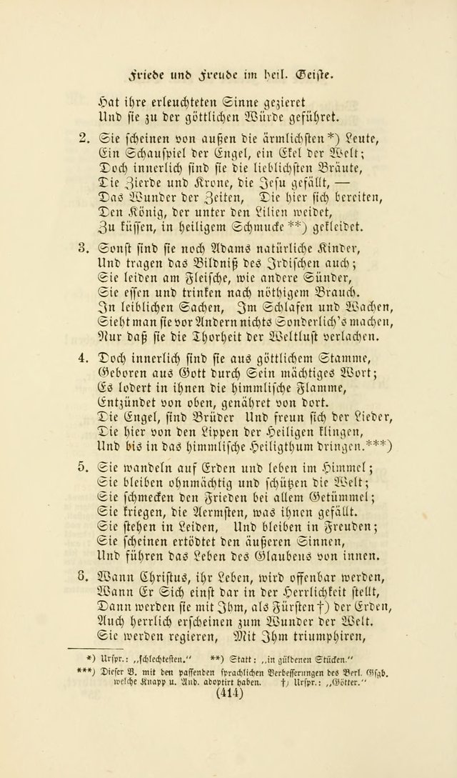 Deutsches Gesangbuch: eine auswahl geistlicher Lieder aus allen Zeiten der Christlichen Kirche page 411