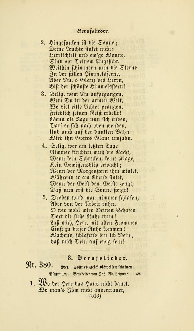 Deutsches Gesangbuch: eine auswahl geistlicher Lieder aus allen Zeiten der Christlichen Kirche page 510