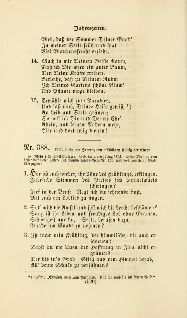 Deutsches Gesangbuch: eine auswahl geistlicher Lieder aus allen Zeiten der Christlichen Kirche page 517