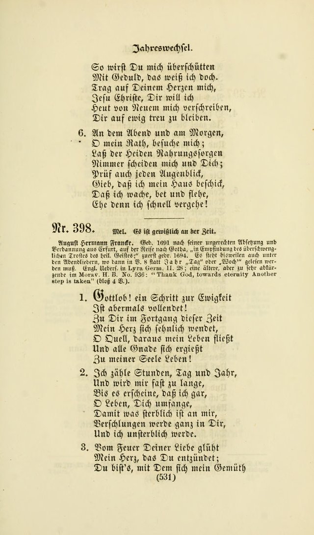 Deutsches Gesangbuch: eine auswahl geistlicher Lieder aus allen Zeiten der Christlichen Kirche page 528