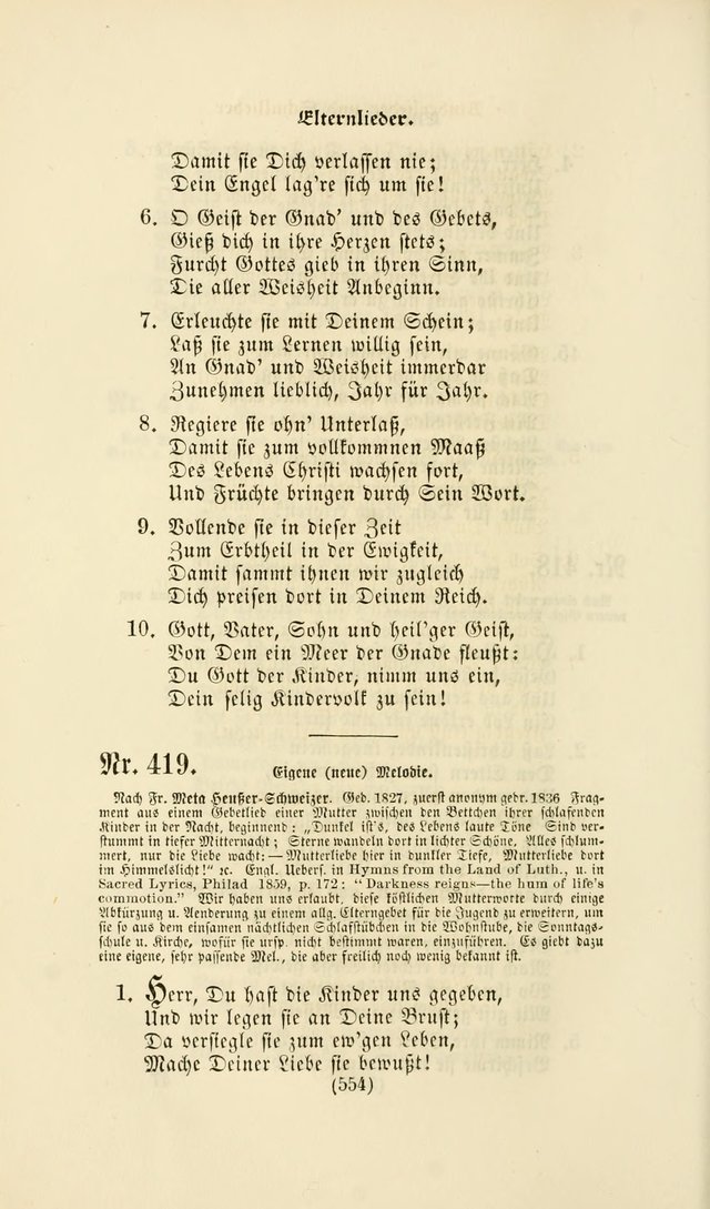 Deutsches Gesangbuch: eine auswahl geistlicher Lieder aus allen Zeiten der Christlichen Kirche page 551