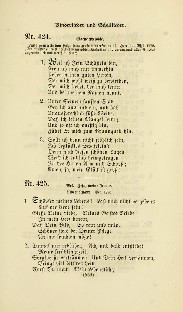 Deutsches Gesangbuch: eine auswahl geistlicher Lieder aus allen Zeiten der Christlichen Kirche page 556