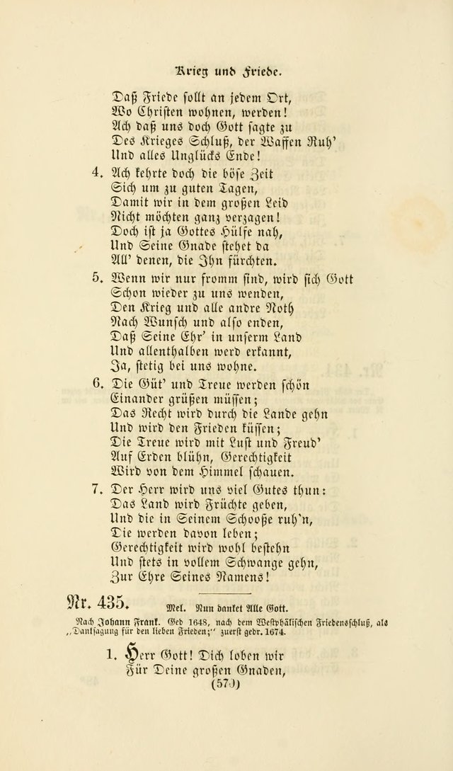 Deutsches Gesangbuch: eine auswahl geistlicher Lieder aus allen Zeiten der Christlichen Kirche page 567