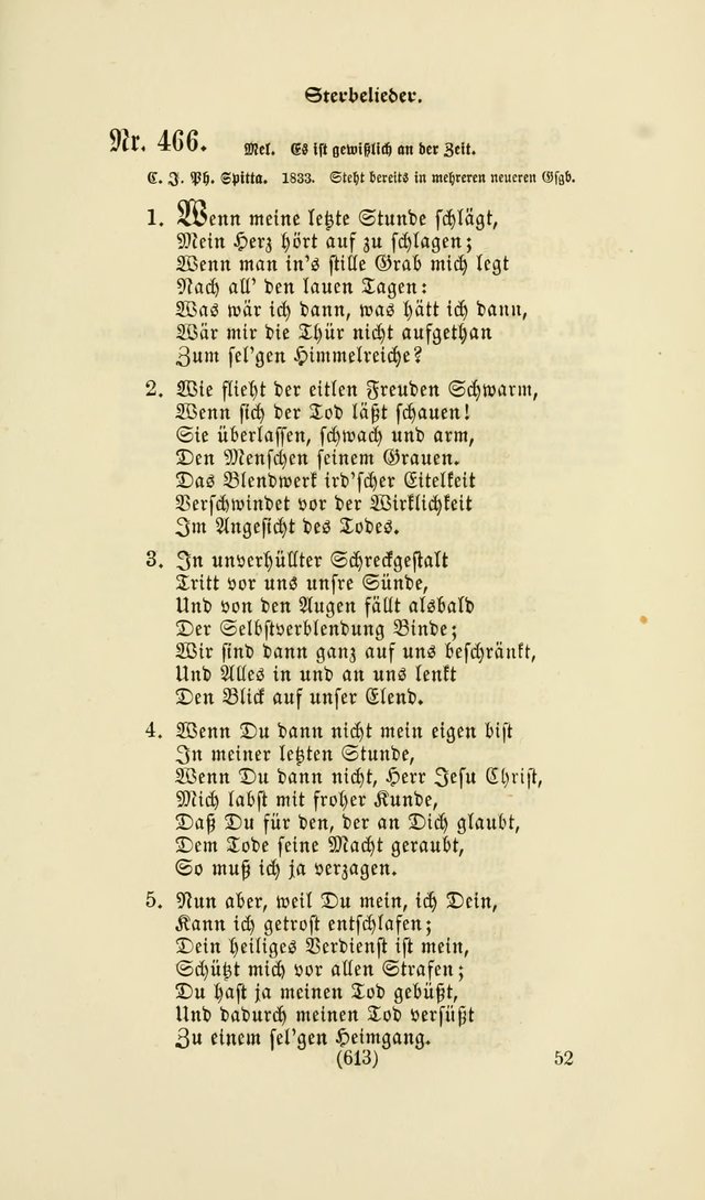 Deutsches Gesangbuch: eine auswahl geistlicher Lieder aus allen Zeiten der Christlichen Kirche page 610