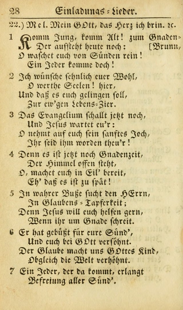 Die Geistliche Viole: oder, eine kleine Sammlung alter und neuer Geistreicher Lieder. 7th ed. page 39