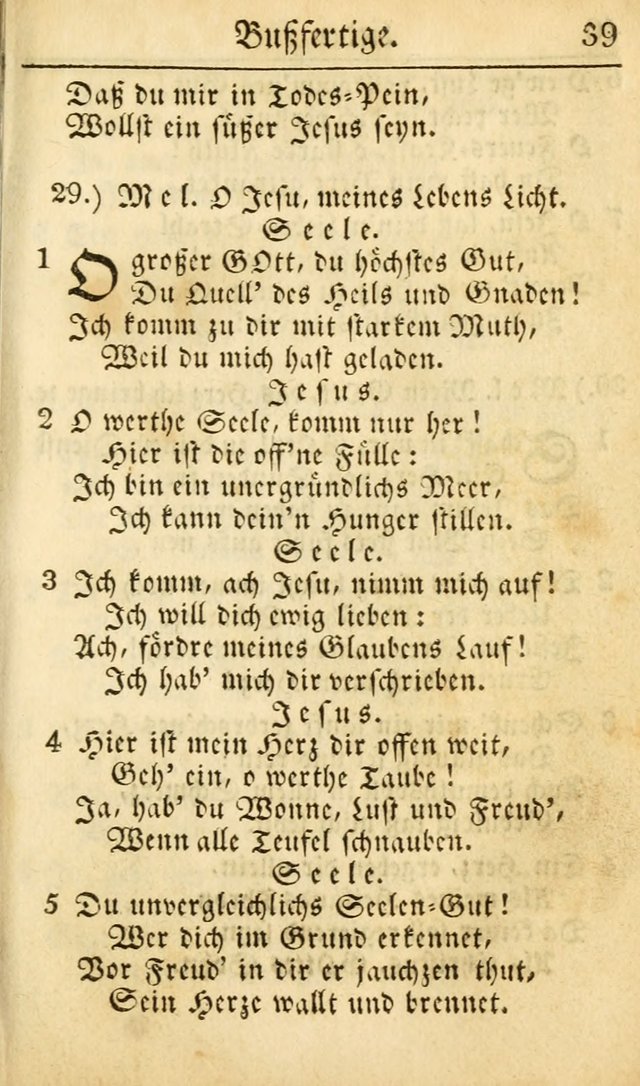 Die Geistliche Viole: oder, eine kleine Sammlung alter und neuer Geistreicher Lieder. 7th ed. page 50