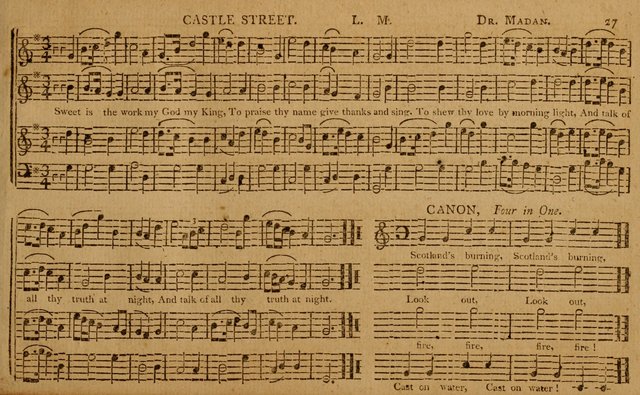 The Delights of Harmony; or, Norfolk Compiler: being a new collection of psalm tunes, hymns and anthems with a variety of set pieces, from the most approved American and European authors... page 27