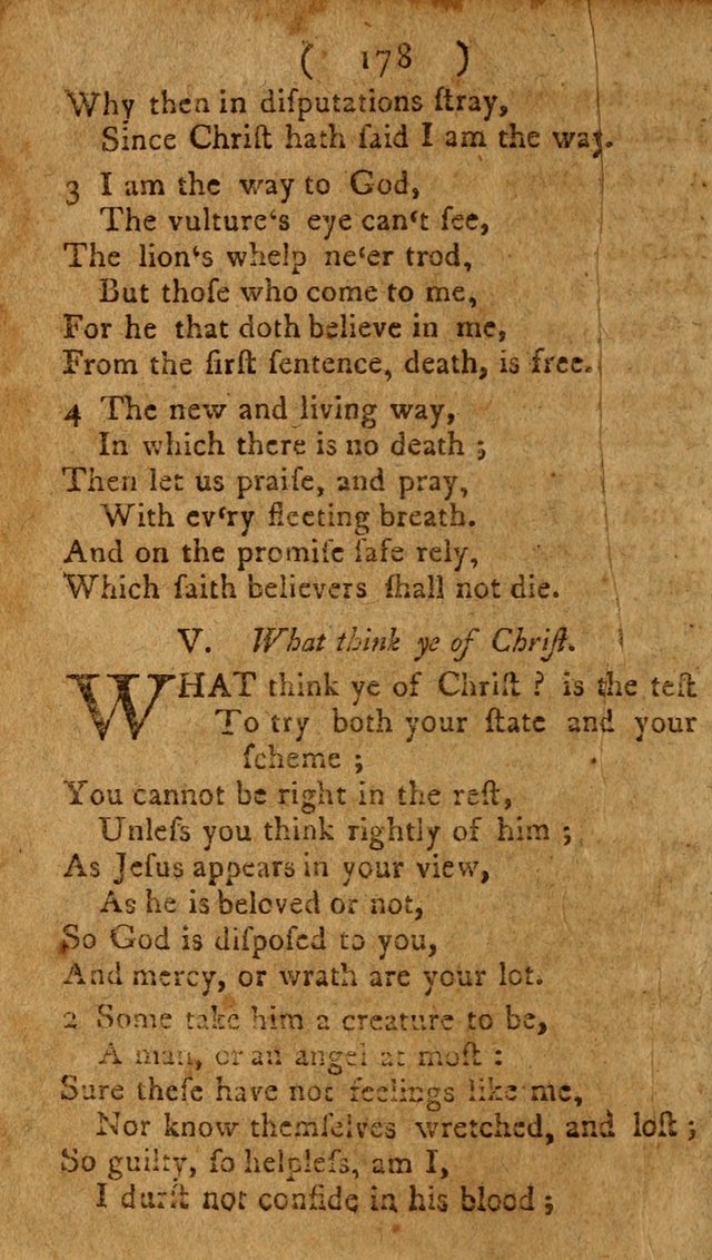 Divine Hymns or Spiritual Songs, for the use of religious assemblies and private Christians: being a collection page 183