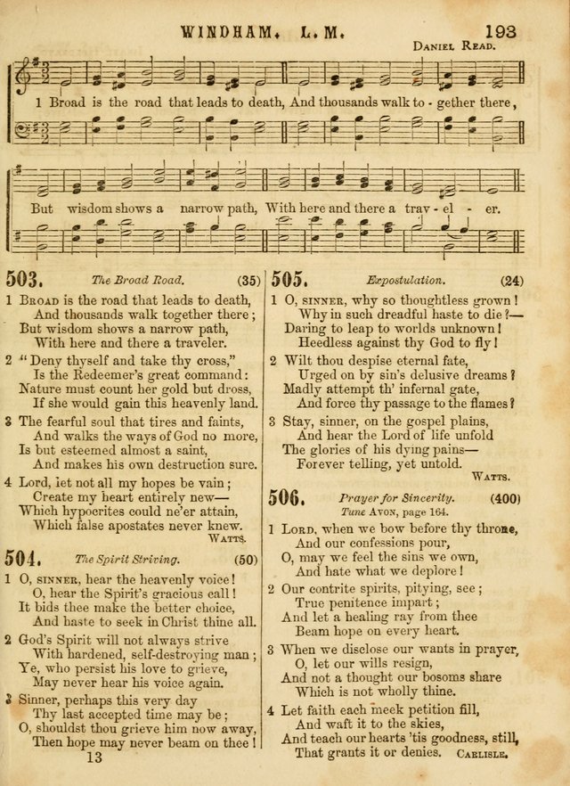 The Devotional Hymn and Tune Book: for social and public worship page 193