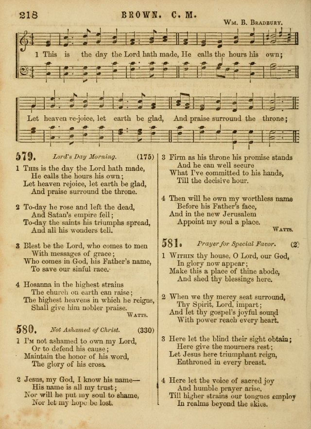 The Devotional Hymn and Tune Book: for social and public worship page 218