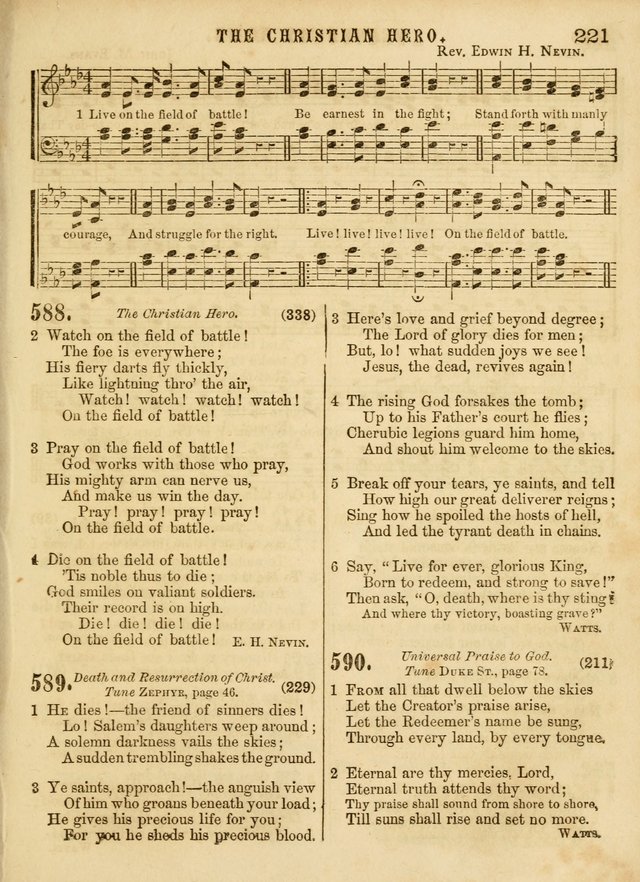 The Devotional Hymn and Tune Book: for social and public worship page 221