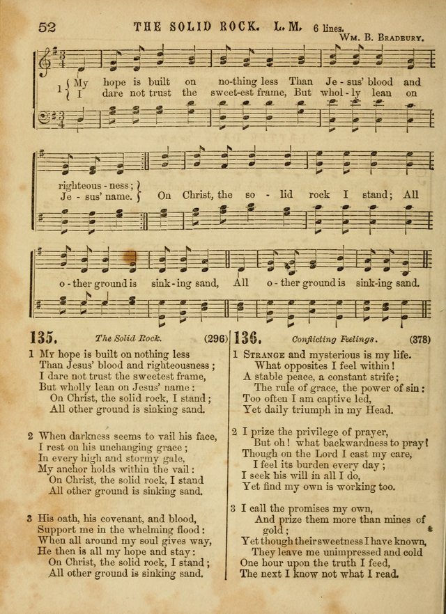 The Devotional Hymn and Tune Book: for social and public worship page 52
