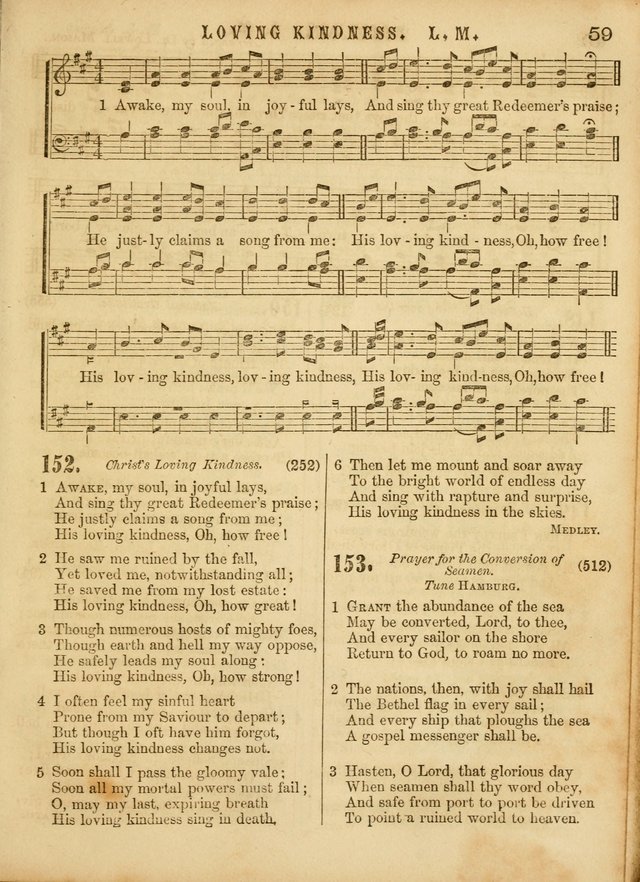 The Devotional Hymn and Tune Book: for social and public worship page 59