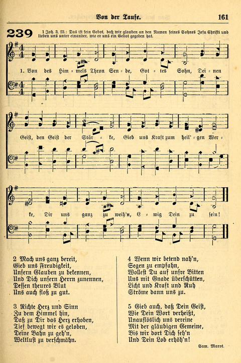 Deutsches Lieder- und Melodienbuch: mit einem Anhang englisher Lieder page 161