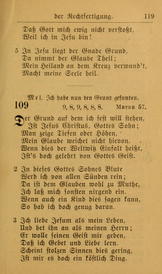 Die allgemeine Lieder-Sammlung zum privat und öffentlichen Gottes-Dienst: mit fleiß zusammengetragen (2nd Aufl.) page 119