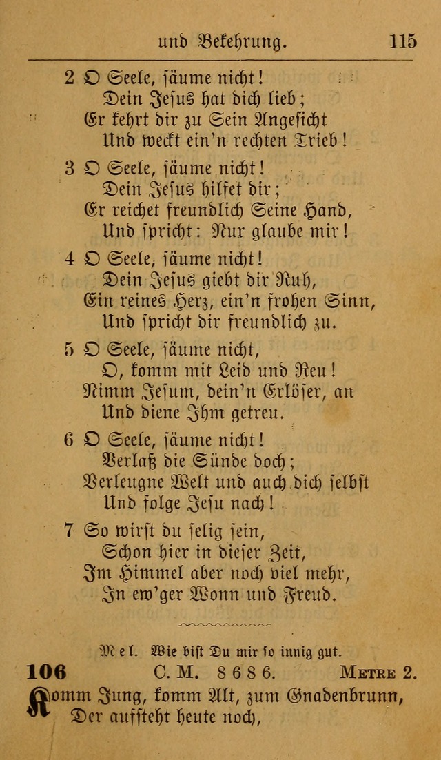 Allgemeine Lieder-Sammlung: zum Gebrauch für den privaten und öffentlichen Gottesdienst. (6th Aufl.) page 121