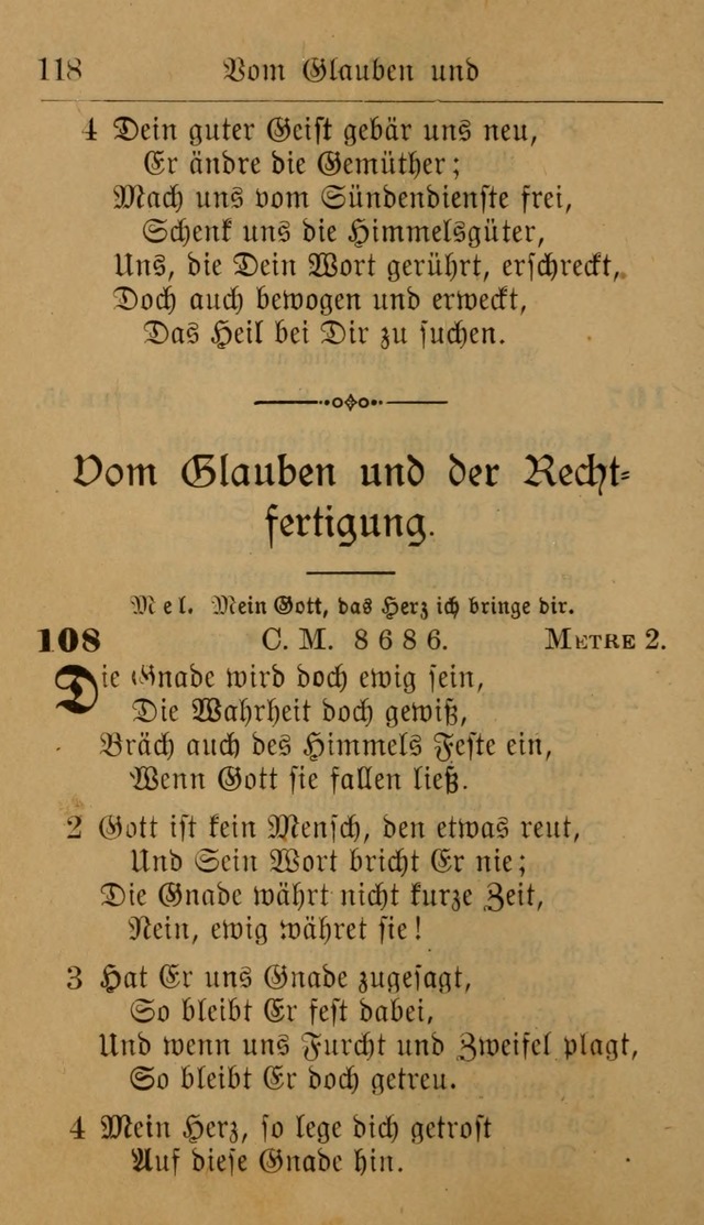 Allgemeine Lieder-Sammlung: zum Gebrauch für den privaten und öffentlichen Gottesdienst. (6th Aufl.) page 124