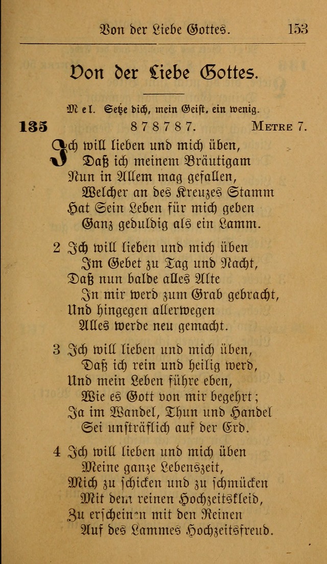 Allgemeine Lieder-Sammlung: zum Gebrauch für den privaten und öffentlichen Gottesdienst. (6th Aufl.) page 159