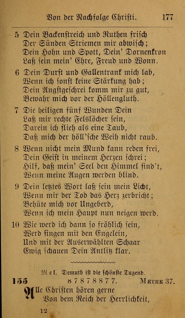 Allgemeine Lieder-Sammlung: zum Gebrauch für den privaten und öffentlichen Gottesdienst. (6th Aufl.) page 183