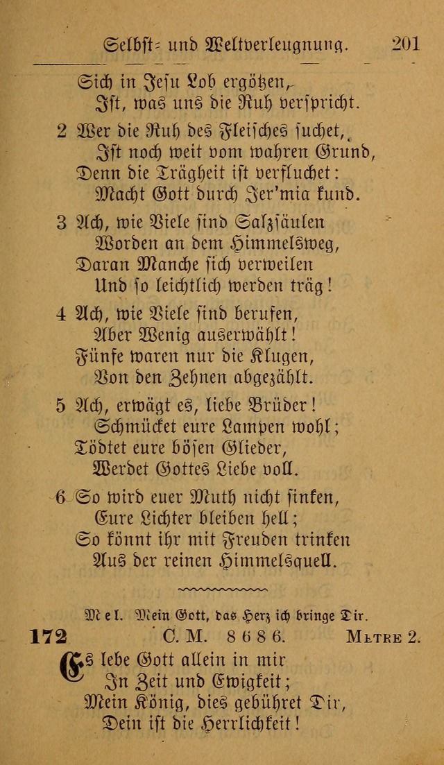 Allgemeine Lieder-Sammlung: zum Gebrauch für den privaten und öffentlichen Gottesdienst. (6th Aufl.) page 207