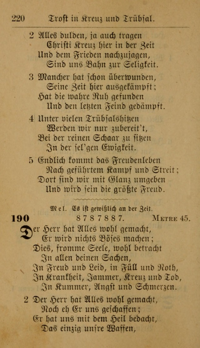 Allgemeine Lieder-Sammlung: zum Gebrauch für den privaten und öffentlichen Gottesdienst. (6th Aufl.) page 226
