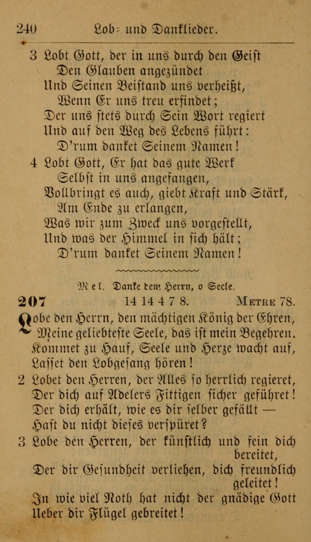 Allgemeine Lieder-Sammlung: zum Gebrauch für den privaten und öffentlichen Gottesdienst. (6th Aufl.) page 246