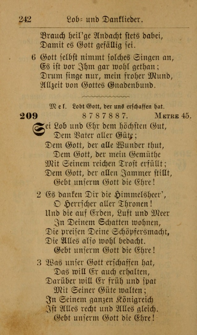 Allgemeine Lieder-Sammlung: zum Gebrauch für den privaten und öffentlichen Gottesdienst. (6th Aufl.) page 248
