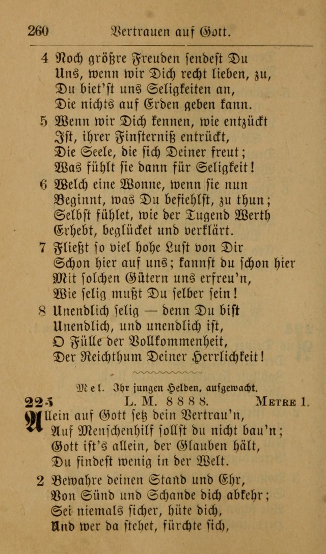 Allgemeine Lieder-Sammlung: zum Gebrauch für den privaten und öffentlichen Gottesdienst. (6th Aufl.) page 266