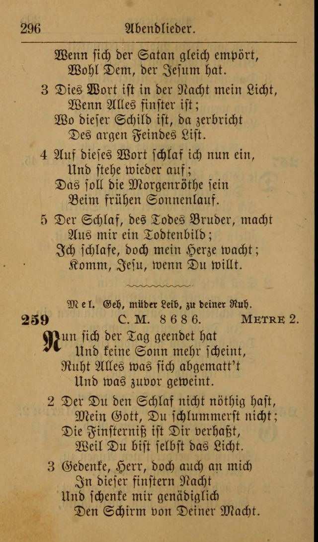 Allgemeine Lieder-Sammlung: zum Gebrauch für den privaten und öffentlichen Gottesdienst. (6th Aufl.) page 302
